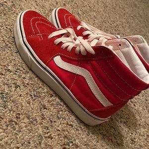 red high top vans